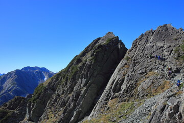 Mt.Tsurugi, autumn　秋の剱岳登山