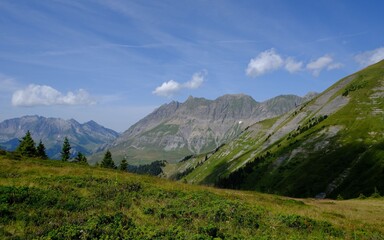 landscape in the mountains