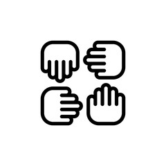 Social Culture Discipline Education Outline Icon, Logo, and illustration