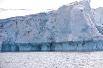 Iceberg in the ocean near Antarctic Peninsula