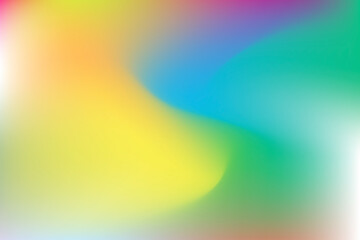Dynamic abstract gradient rainbow color summer