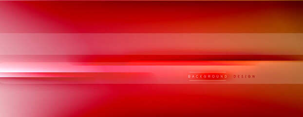 Fototapeta premium Abstract background. Shadow lines on bright shiny gradient background.