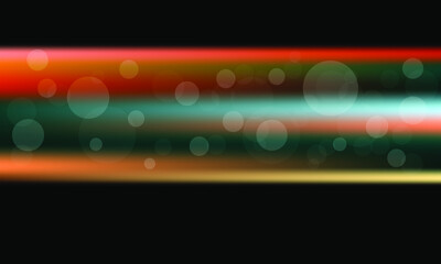 Fototapeta premium Vector illustration blur bokeh background blue tone color.Template for business.