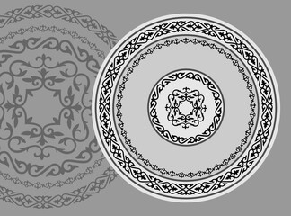 ornament, elements, table, Kazakhs, Kazakhstan, Kazakh ornaments, circle, art, embroidery, national, boho, ethno style, hippie, Kyrgyz patterns, pattern