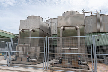 Cooling tower in industry plant