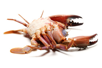 crab isolated on white background