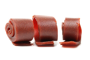 Hawthorn products on white background 