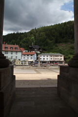 Der Domplatz in St. Blasien