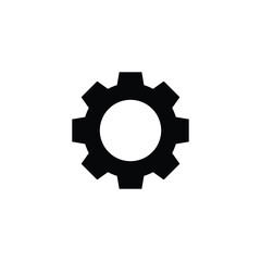 gear icon design template vector