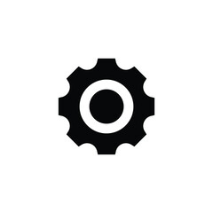gear icon design template vector