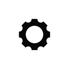 gear icon design template vector
