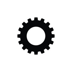 gear icon design template vector