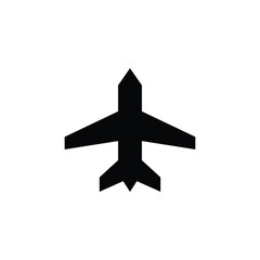 plane icon design template vector