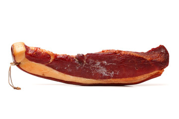 china Ham - Jamon on white background 