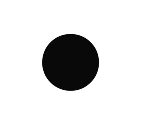 Vector stock of black circles on white background