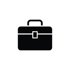 suitcase icon design template vector