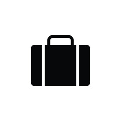 suitcase icon design template vector