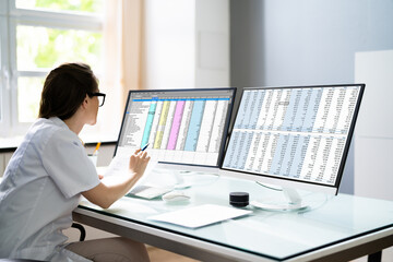 Medical Bill Codes And Spreadsheet Data