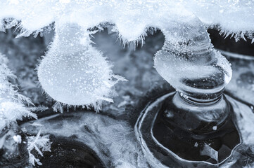 Winterlandschaft - Schnee und Eis