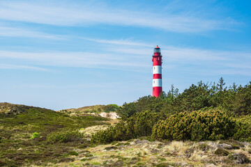 Leuchtturm in Wittdün auf der Insel Amrum