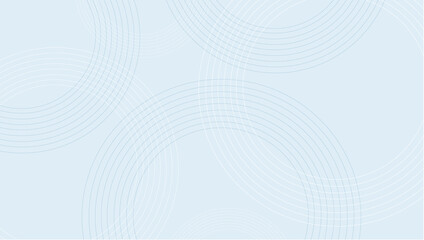 minimal blue circle background vector illustration 