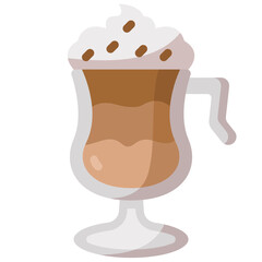 macchiato flat icon