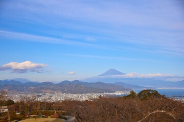 日本平からの富士山