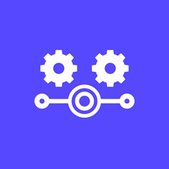 streamline process icon for web