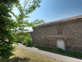 Fototapeta na wymiar 小樽の古い街並み、北海道