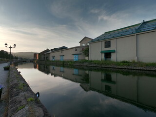 小樽運河の風景、小樽、北海道