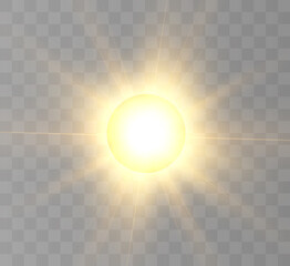 Sun, sun eclipse, partial sun eclipse. For vector illustrations. - obrazy, fototapety, plakaty