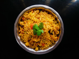soya chunks pulao