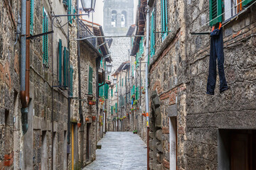 City Alley in an Italian small town