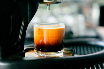 Espresso making by craft machine