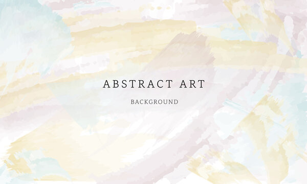 Vector abstract art background. Luxurious minimalist wallpaper. Organic shapes, Watercolor. Vector background for banner, poster, web and packaging.