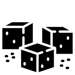 sugar solid line icon