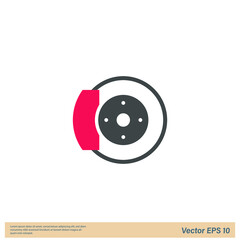 car break Icon Vector illustration simple design element