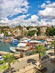 Antalya old city marina, Turkey