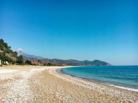 Scenic Cirali beach, Turkey