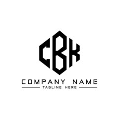 CBK letter logo design with polygon shape. CBK polygon logo monogram. CBK cube logo design. CBK hexagon vector logo template white and black colors. CBK monogram, CBK business and real estate logo. 