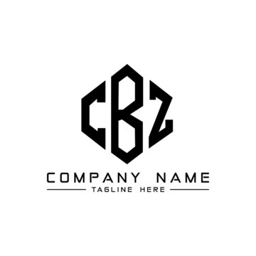 CBZ letter logo design with polygon shape. CBZ polygon logo monogram. CBZ cube logo design. CBZ hexagon vector logo template white and black colors. CBZ monogram, CBZ business and real estate logo. 