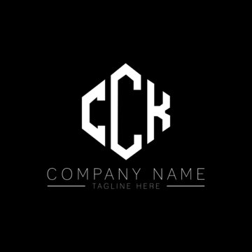 CCK letter logo design with polygon shape. CCK polygon logo monogram. CCK cube logo design. CCK hexagon vector logo template white and black colors. CCK monogram, CCK business and real estate logo. 