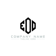 EDO letter logo design with polygon shape. EDO polygon logo monogram. EDO cube logo design. EDO hexagon vector logo template white and black colors. EDO monogram, EDO business and real estate logo. 
