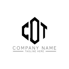 CDT letter logo design with polygon shape. CDT polygon logo monogram. CDT cube logo design. CDT hexagon vector logo template white and black colors. CDT monogram, CDT business and real estate logo. 