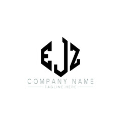 EJZ letter logo design with polygon shape. EJZ polygon logo monogram. EJZ cube logo design. EJZ hexagon vector logo template white and black colors. EJZ monogram, EJZ business and real estate logo. 