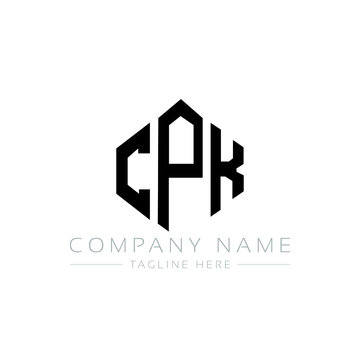 CPK letter logo design with polygon shape. CPK polygon logo monogram. CPK cube logo design. CPK hexagon vector logo template white and black colors. CPK monogram, CPK business and real estate logo. 