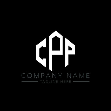 CPP letter logo design with polygon shape. CPP polygon logo monogram. CPP cube logo design. CPP hexagon vector logo template white and black colors. CPP monogram, CPP business and real estate logo. 