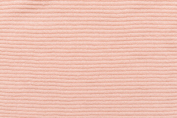 Texture of knitted fabric, closeup
