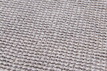 Texture of knitted fabric, closeup