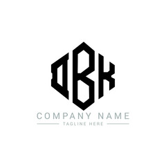 DBK letter logo design with polygon shape. DBK polygon logo monogram. DBK cube logo design. DBK hexagon vector logo template white and black colors. DBK monogram, DBK business and real estate logo. 